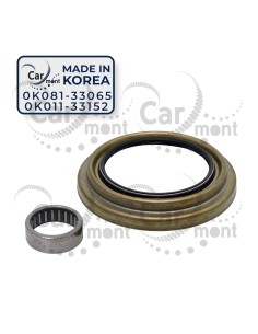 Łożysko igiełkowe + uszczelniacz zwrotnicy do KIA Sportage I - 0K011-33152 0K081-33065 - Korea