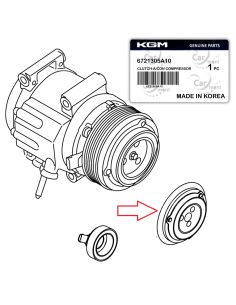 Sprzęgło sprężarki klimatyzacji KGM SsangYong 6721305A10 OE