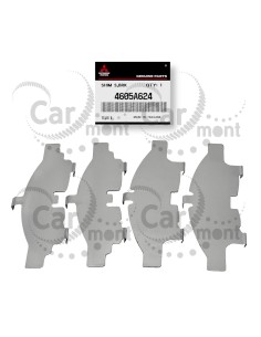 Podkładki antywibracyjne klocków hamulcowych przód Mitsubishi L200 KB4 KL/KK - 4605A624 - Oryginał Mitsubishi 2