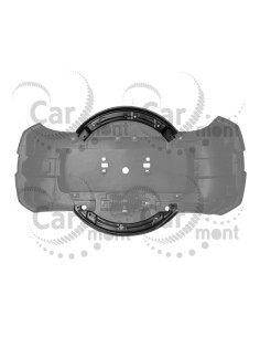 Wsporniki wzmocnienie osłony koła zapasowego do Mitsubishi Pajero IV - 6430A087BRKT 2
