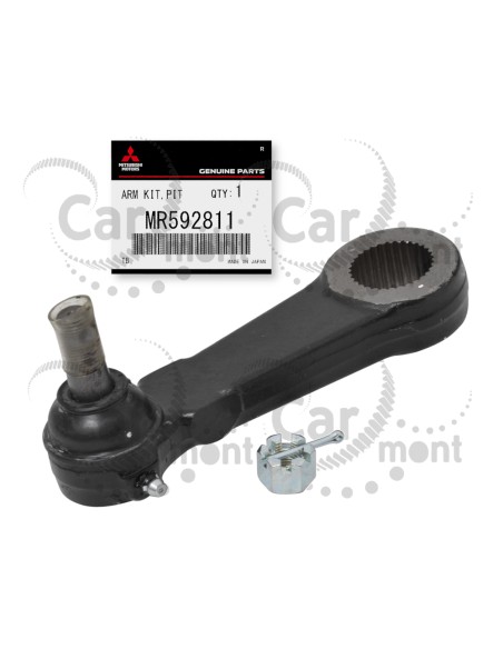 Ramię przekładni kierowniczej do Mitsubishi Pajero II - MR592811 - Oryginał Mitsubishi