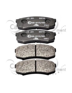 Klocki hamulcowe tył Mitsubishi Pajero IV V98 V97 Toyota Land Cruiser - 4605A458 04466-60140 - ATE 2
